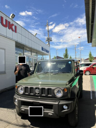 ご納車おめでとうございます☆彡【ジムニーシエラ】